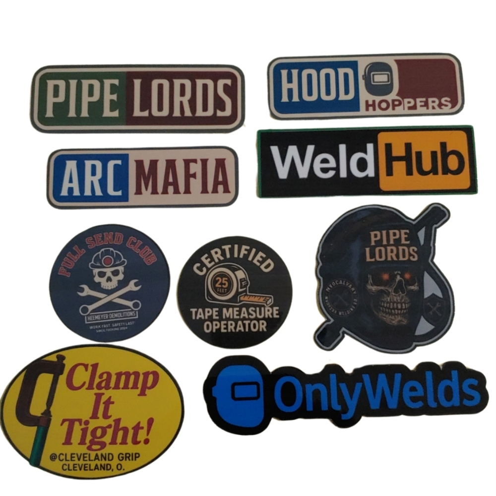 Welding Stickers!